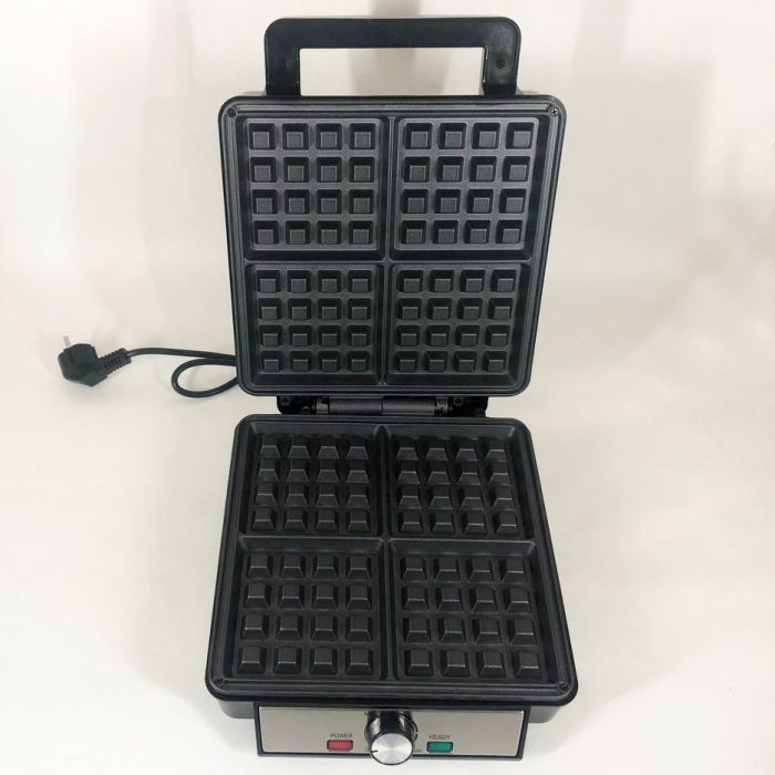 Электровафельница для бельгийских вафель SeaBreeze SB-0101 1200 Вт, Качественная вафельница для вафель