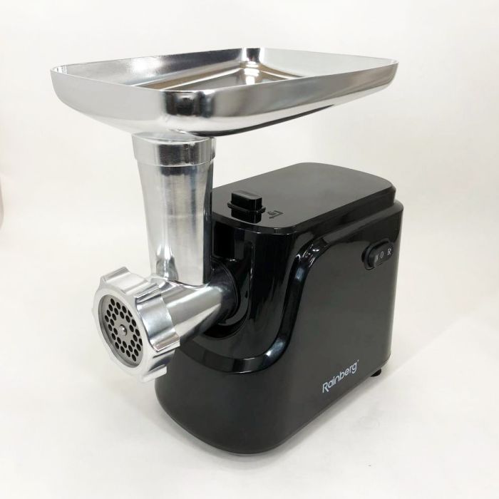 Электрическая мясорубка Rainberg RB-677 2600W с насадкой для колбас, мясорубка с металлическим редуктором