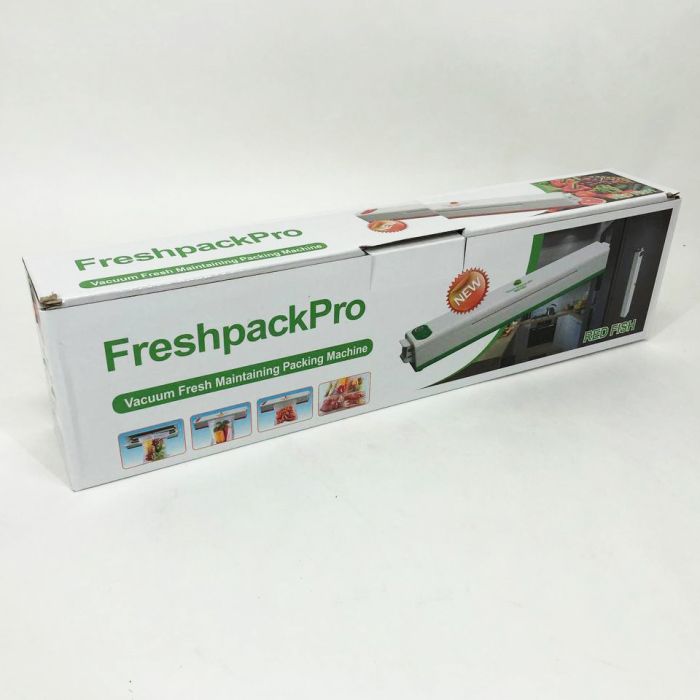 Вакууматор Freshpack Pro вакуумный упаковщик еды, бытовой. Цвет: зеленый