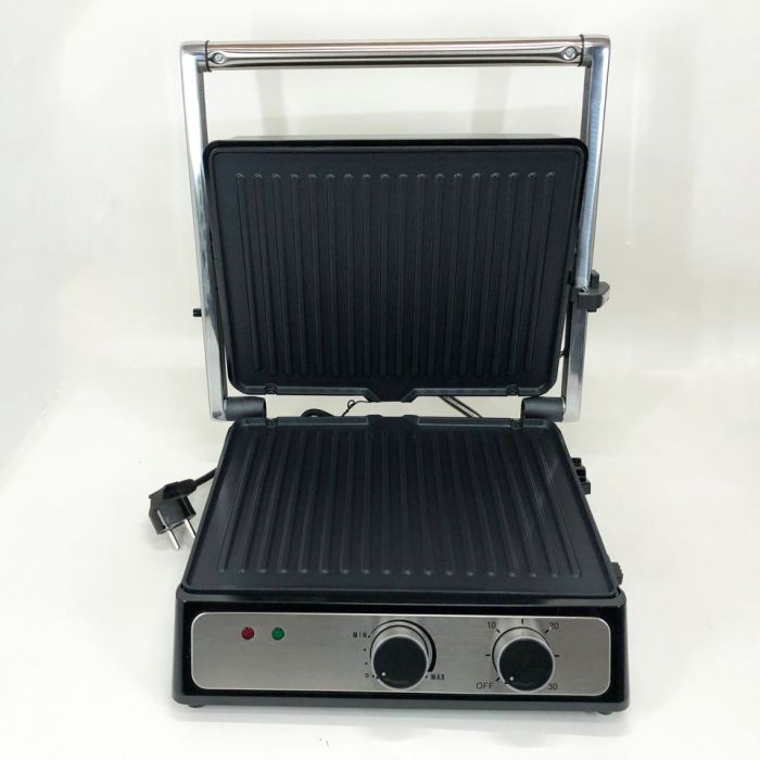 Контактный прижимной электрический гриль Crownberg CB-1044 2000W