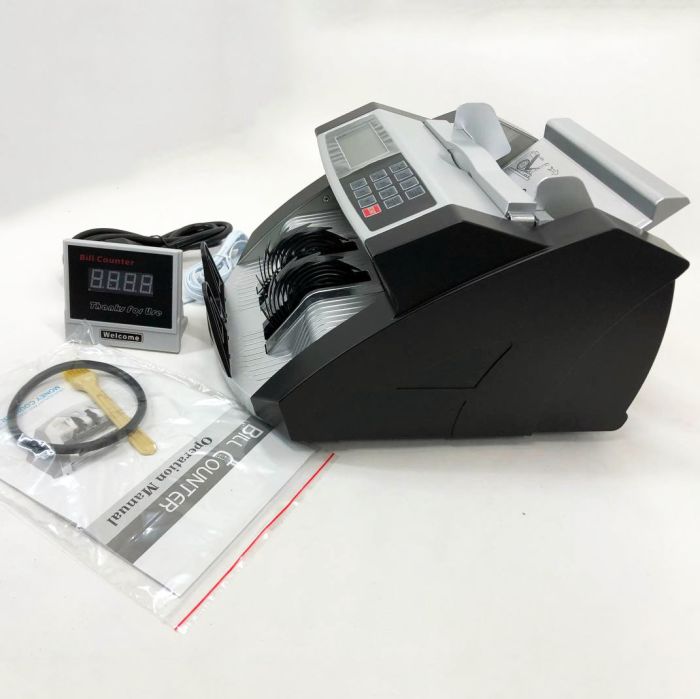 Счетная машинка для денег с детектором Multi-Currency Counter 2040v для офиса, для проверки купюр