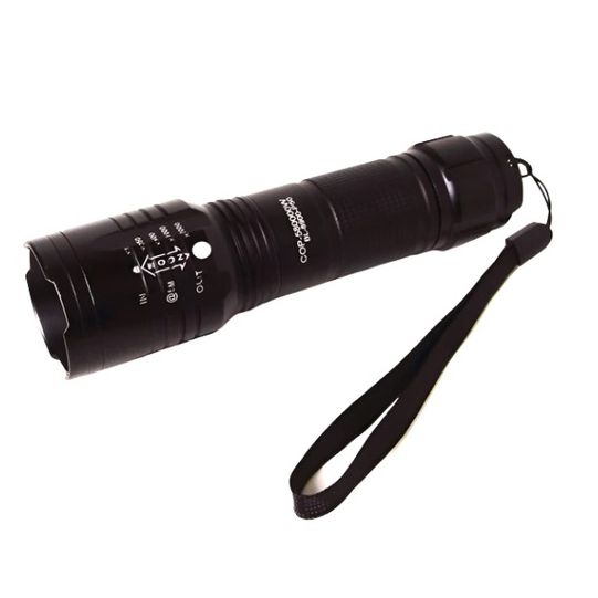 Карманный тактический фонарь Bailong BL-8900-P50 аккумуляторный фонарь 12 и 220 Вт, карманный мини фонарь