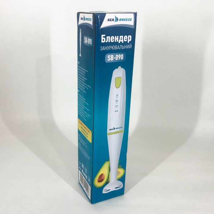 Блендер погружной ручной SeaBreeze SB-090 500 Вт, блендер для кухни, блендер для молочных коктейлей