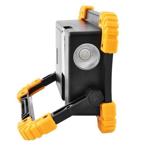 Прожектор светодиодный X-Balog L802-20W-2COB+1W, фонарь прожектор светильник, аварийная лампа