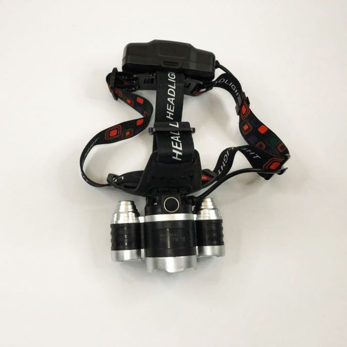 Фонарь Police 3000-T6+2XPE (2х18650, 5 режимов, Zoom, 1500 люмен), Налобный фонарь с линзой