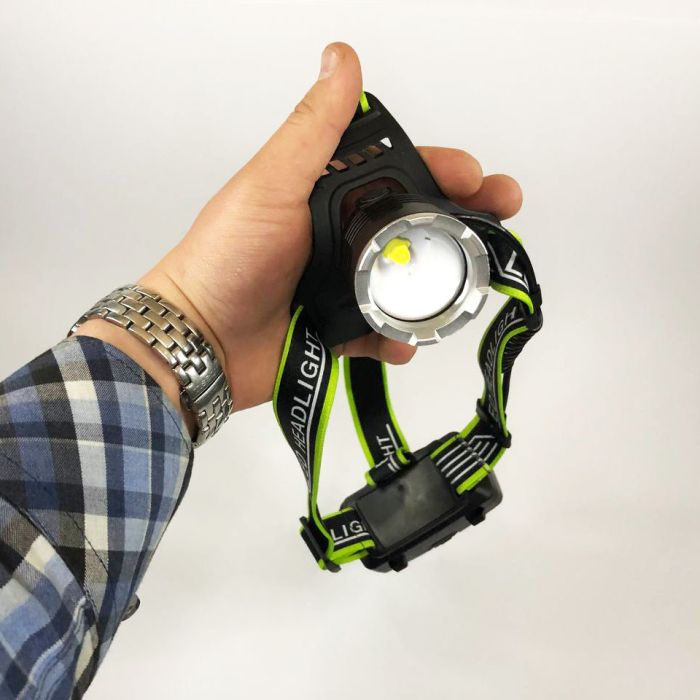 Фонарь налобный с датчиком движения Police BL-8003-P50, фонарик bailong, налобный фонарик с usb зарядкой