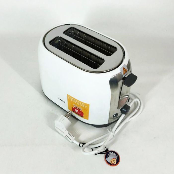 Тостер MAGIO MG-272W 750 Вт, тостер кухонный, тостеры для дома, тостерница, сэндвич-тостеры. Цвет: белый