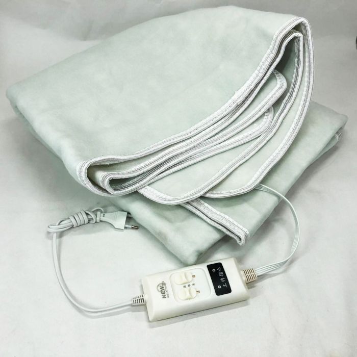 Электропростынь электрическая простынь с подогревом Electric Blanket 150х120см. Цвет: белый