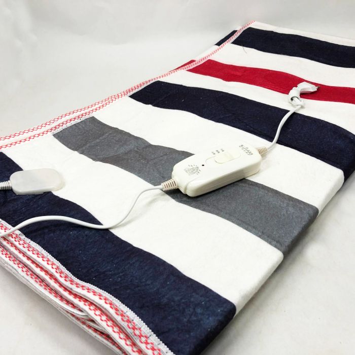 Электропростынь электрическая простынь с подогревом Electric Blanket 170х150см полоска