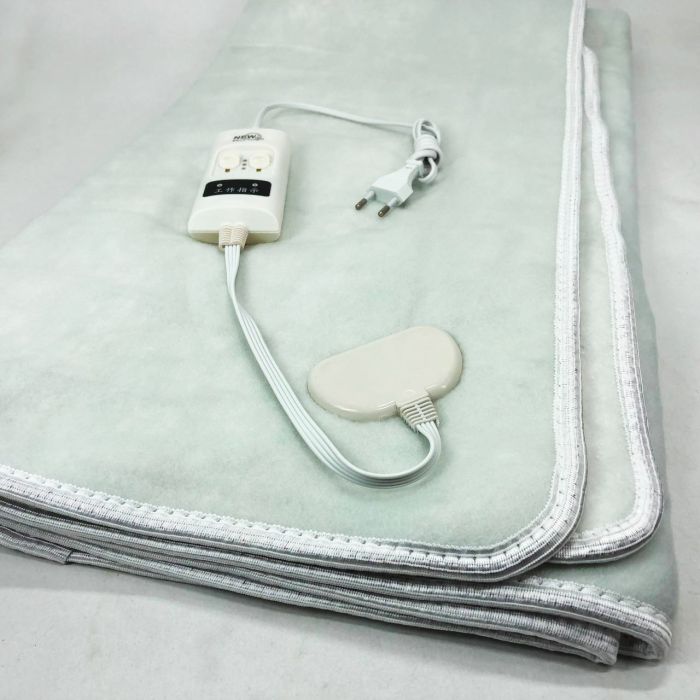 Электропростынь электрическая простынь с подогревом Electric Blanket 150х120см. Цвет: белый