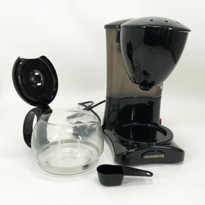 Капельная Кофеварка Crownberg CB-1563 800 Вт, капельная кофеварка для дома, маленькая кофеварка