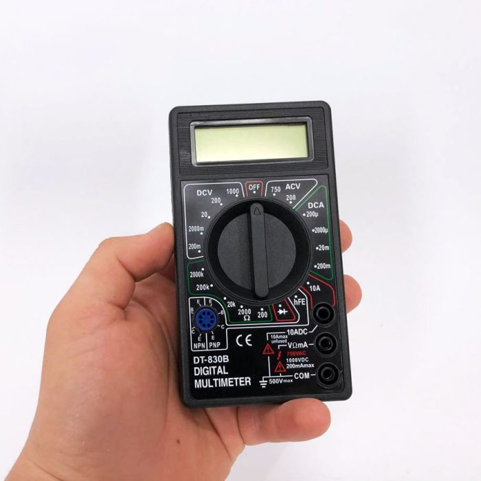 Цифровой мультиметр тестер Digital DT-830B, тестер для измерения напряжения, качественный мультиметр