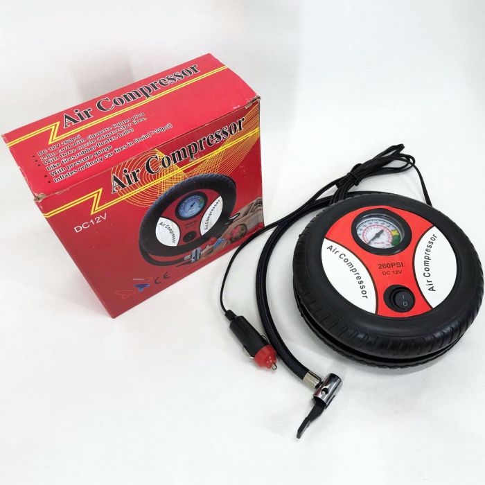 Автомобильный компрессор для быстрой подкачки колес Air Compressor DC12V, автомобильный компрессор