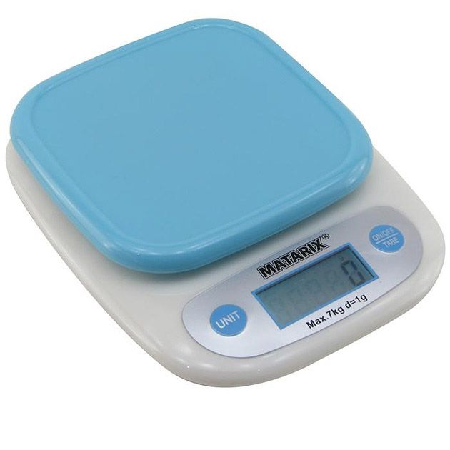 Весы кухонные MATARIX MX-403 от 1 грамма до 7кг, Кулинарные весы для взвешивания еды точные кухонные весы