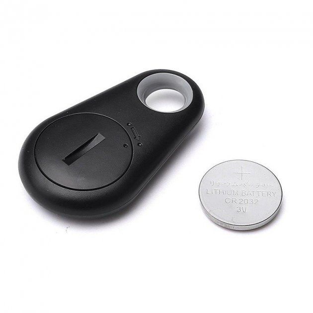 Трекер-брелок Anti Lost, Bluetooth брелок антипотеряшка, Брелок-трекер поисковый. Цвет: черный