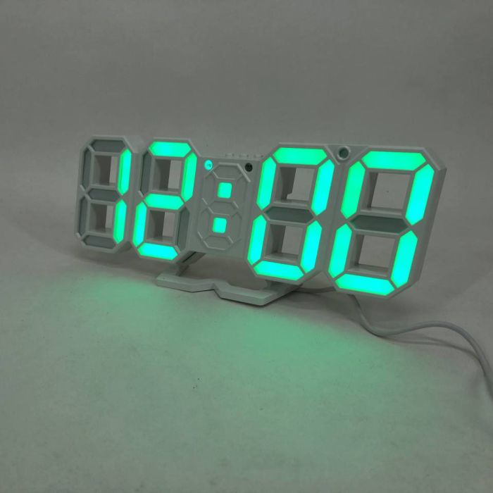Часы настольные электронные VST-883 LED с будильником и термометром, умные настольные часы