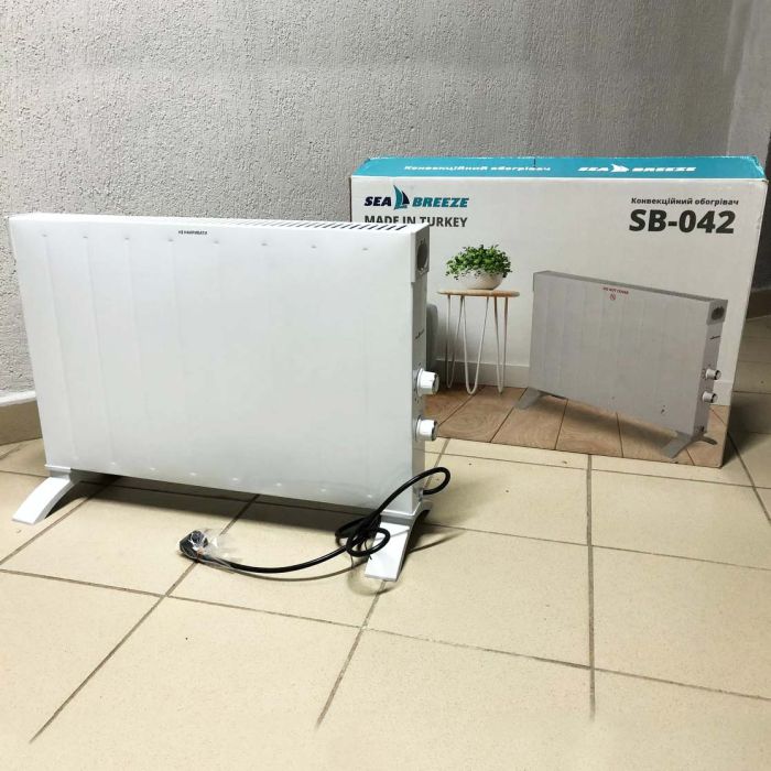 Конвектор SeaBreeze SB-042 2500 Вт, Конвекторные обогреватели для дома 2500w, Электроконвектор