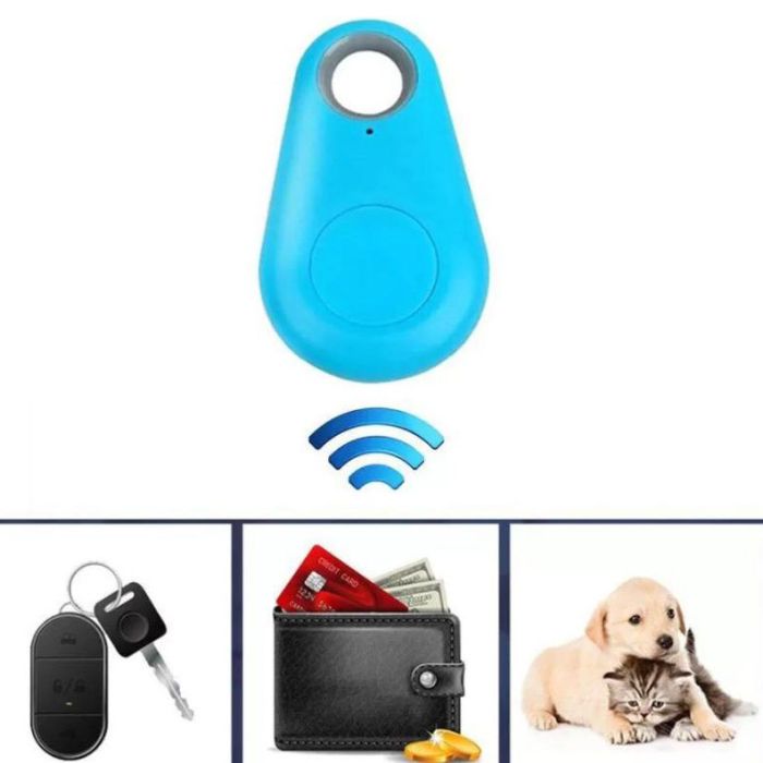Трекер-брелок Anti Lost, Bluetooth брелок антипотеряшка, Брелок-трекер поисковый. Цвет: черный