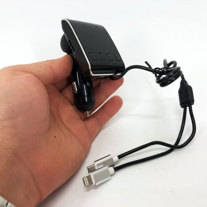 FM модулятор HZ H22 BT для авто с Bluetooth, Авто трансмиттер от прикуривателя, Блютуз фм передатчик