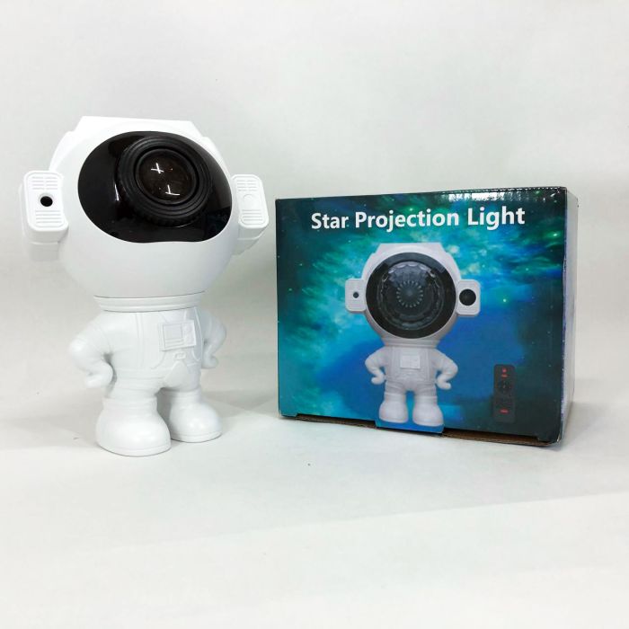 Звездный 3D проектор Astronaut Bluetooth с пультом, Проектор-ночник космонавт звездное небо в детскую