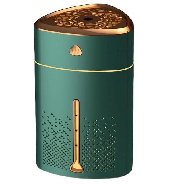 Ультразвуковой увлажнитель воздуха для детей с подсветкой Heavy Fog Humidifier, Увлажнитель мини. Зеленый