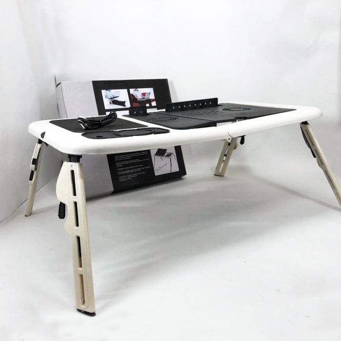Подставка трансформер для ноутбука LD-09 E-Table, Наклонная подставка ноутбука на стол в кровать