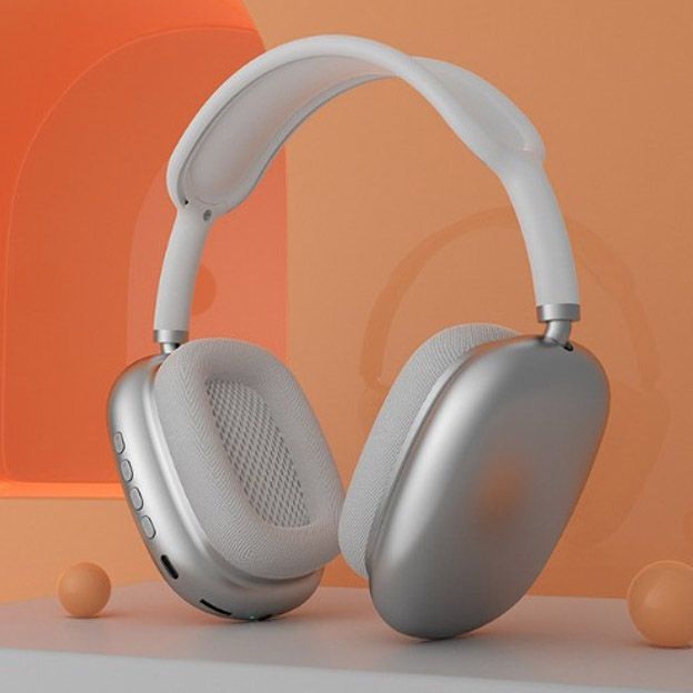 Беспроводные Bluetooth наушники P9 STEREO, Стерео наушники для телефонов. Цвет: серый