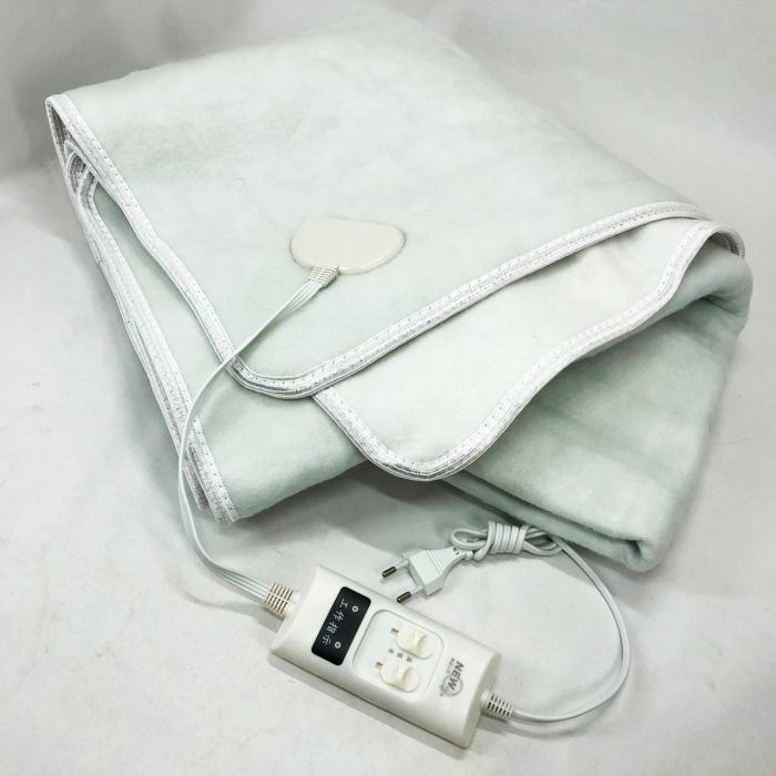 Электропростынь электрическая простынь с подогревом Electric Blanket 150х120см. Цвет: белый